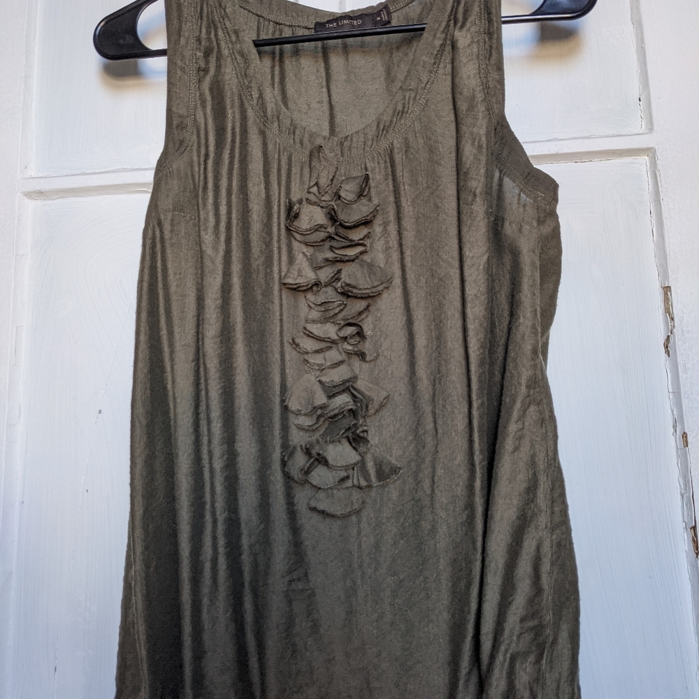 The Limited Ruffled Tank (SALE 4 for $20)